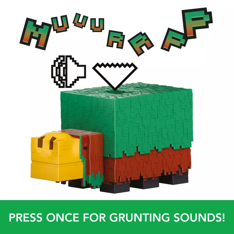 Mattel Minecraft HXM85 Sniffer akčná figúrka 8 cm so zvukmi ako v hre