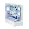 PC skriňa Zalman P40 Prism biela Midi Tower