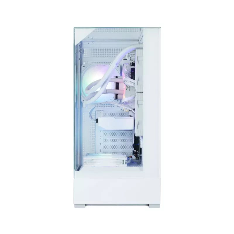 PC skriňa Zalman P40 Prism biela Midi Tower