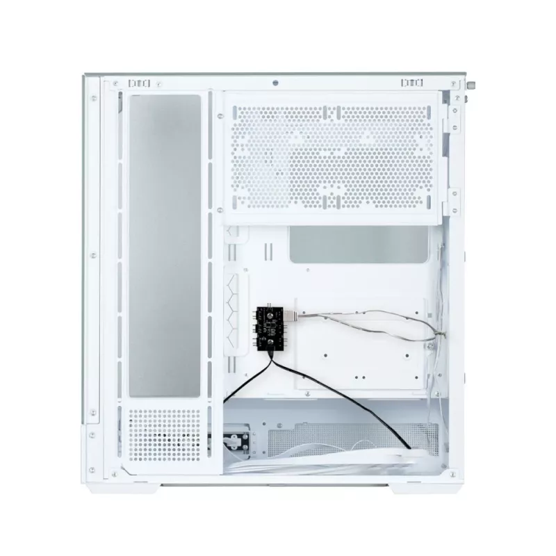 PC skriňa Zalman P40 Prism biela Midi Tower