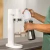 Sýfonovač BRITA Carbonator 1046730 biela — kompaktný stolný sýfonovač s 2 fľašami (231×126×443 mm)