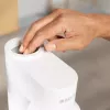 Sýfonovač BRITA Carbonator 1046730 biela — kompaktný stolný sýfonovač s 2 fľašami (231×126×443 mm)