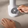 Sýfonovač BRITA Carbonator 1046730 biela — kompaktný stolný sýfonovač s 2 fľašami (231×126×443 mm)