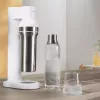 Sýfonovač BRITA Carbonator 1046730 biela — kompaktný stolný sýfonovač s 2 fľašami (231×126×443 mm)