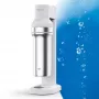 Sýfonovač BRITA Carbonator 1046730 biela — kompaktný stolný sýfonovač s 2 fľašami (231×126×443 mm)