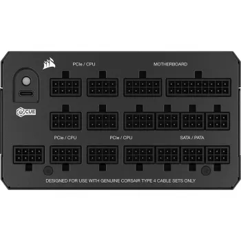 Napájací zdroj CORSAIR HX1200 1200 W ATX 24-Pin plne modulárny 80 PLUS Platinum čierny 14 cm ventilátor