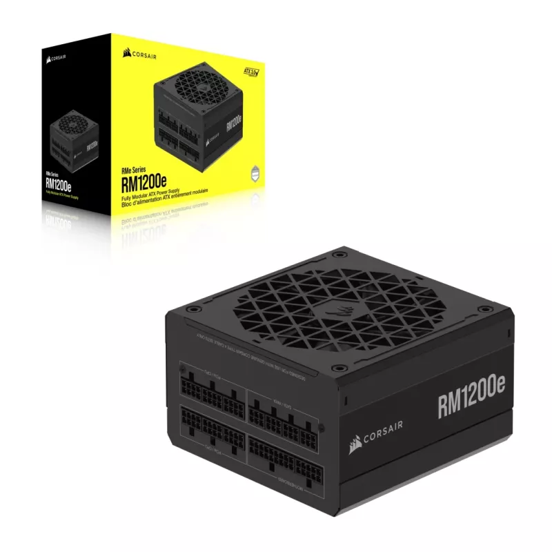 CORSAIR napájací zdroj – RMe séria RM1200e, plne modulárny, tichý