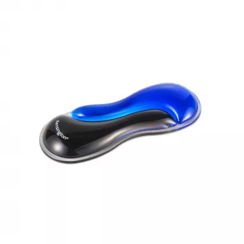 Kensington slim Duo Gel podložka pod zápästie pre myš/trackball – modrá, modrá, gél, termoplastický polyuretán (TPU), Čína, MIL-STD-810H metóda 504.3 kontaminácia kvapalinami, 192 mm, 72 mm