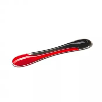 Kensington slim Duo Gel podložka pod zápästie pre klávesnicu – červená, červená, gél, termoplastický polyuretán (TPU), Čína, MIL-STD-810H metóda 504.3 kontaminácia kvapalinami, 490 mm, 95 mm