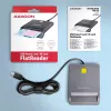 Čítačka kariet Axagon CRE-SM3TC USB 2.0 Type-C sivá SmartMedia