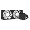 Zalman ALPHA2 DS A24 čierny počítačový chladiaci systém procesor all-in-one kvapalinové chladenie 12 cm 1 ks