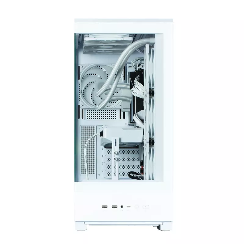 PC skriňa Zalman P50 DS biela Midi Tower