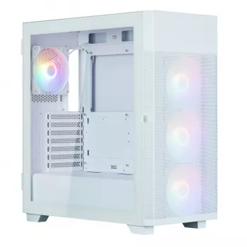 PC skriňa Zalman S5 NEO WHITE Midi Tower