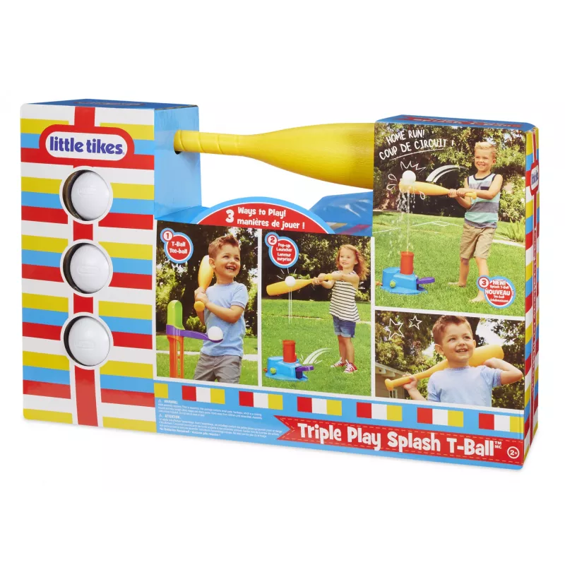 Little Tikes Triple Play Splash T-Ball sada