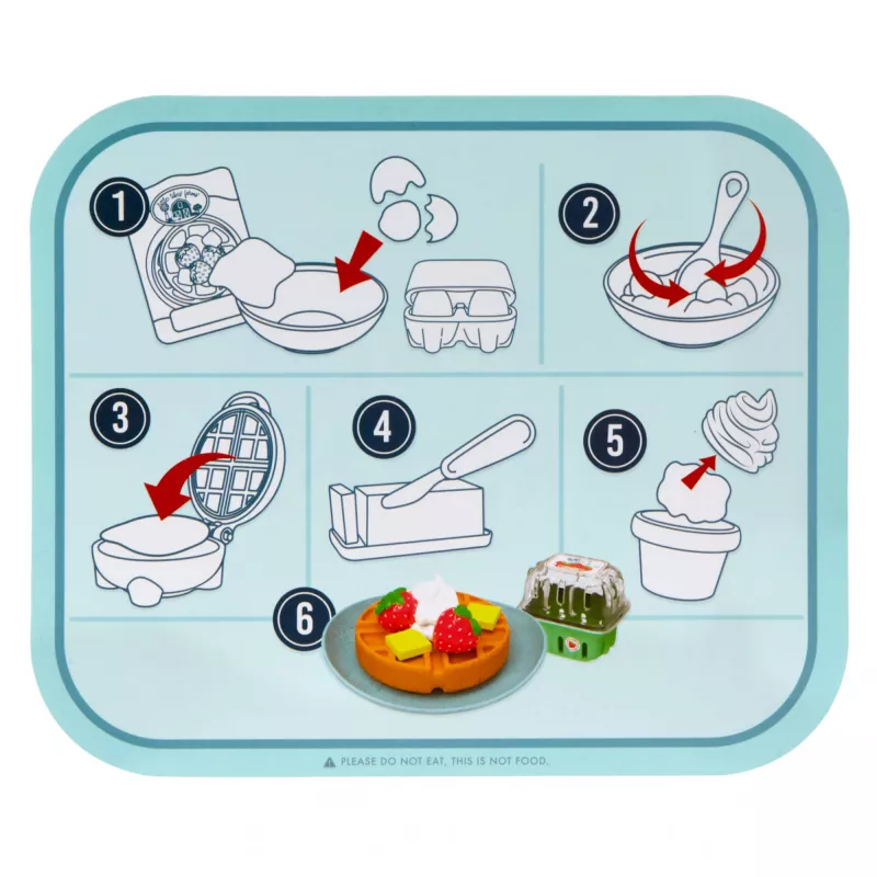 Little Tikes Creative Chefs sada na wafle, sada na wafle, 3 rok(y)