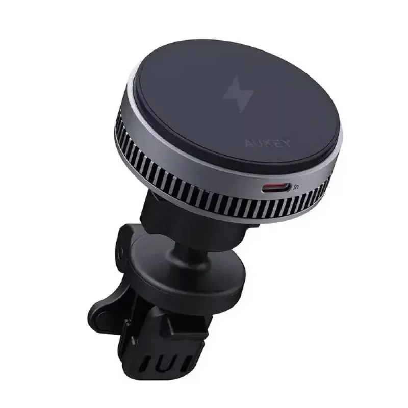 Aukey Mag Fusion Dash Pro HD-MC13A Qi2 15 W držiak do auta s bezdrôtovou nabíjačkou a chladením