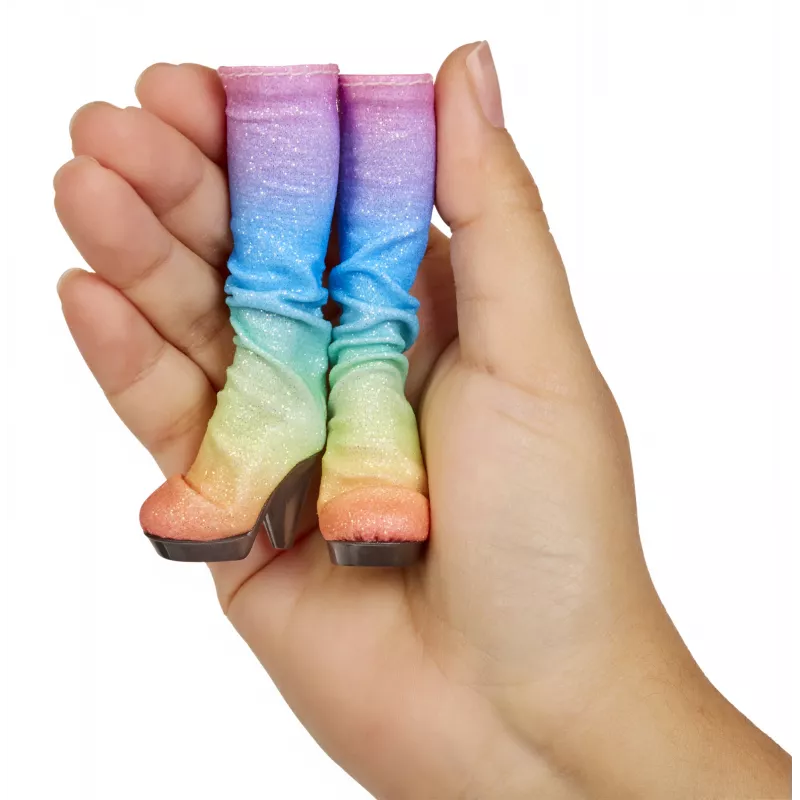 Rainbow High Accessories Studio Series 1, S Assortment v PDQ topánky pre bábiky