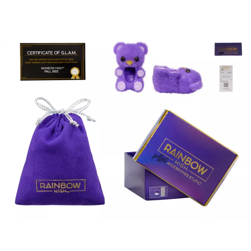 Rainbow High Accessories Studio Series 1, S Assortment v PDQ topánky pre bábiky