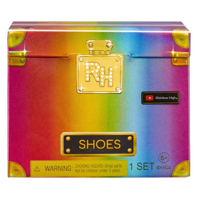 Rainbow High Accessories Studio Series 1, S Assortment v PDQ topánky pre bábiky