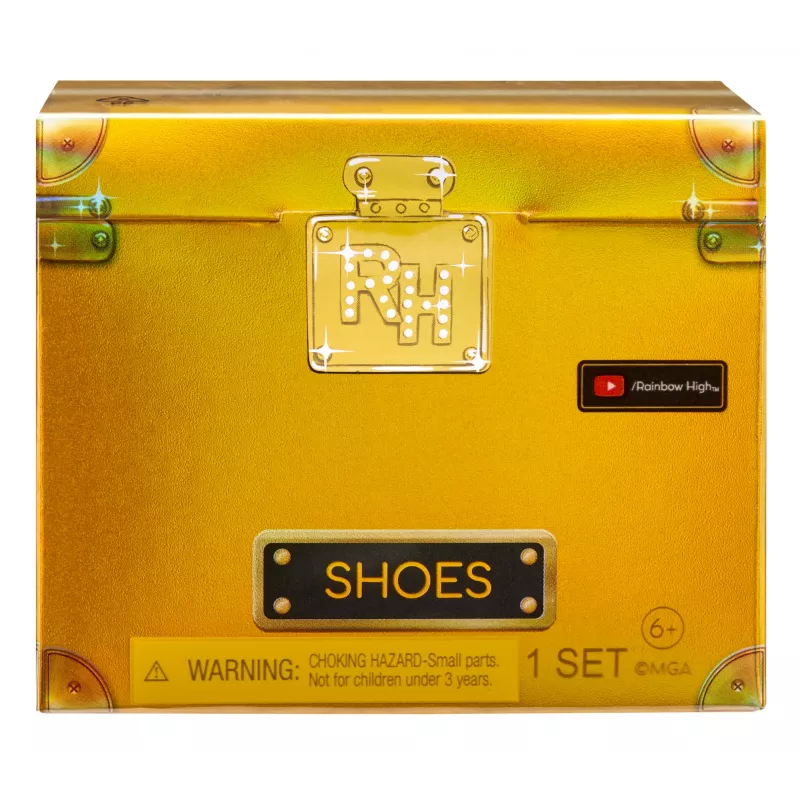 Rainbow High Accessories Studio Series 1, S Assortment v PDQ topánky pre bábiky