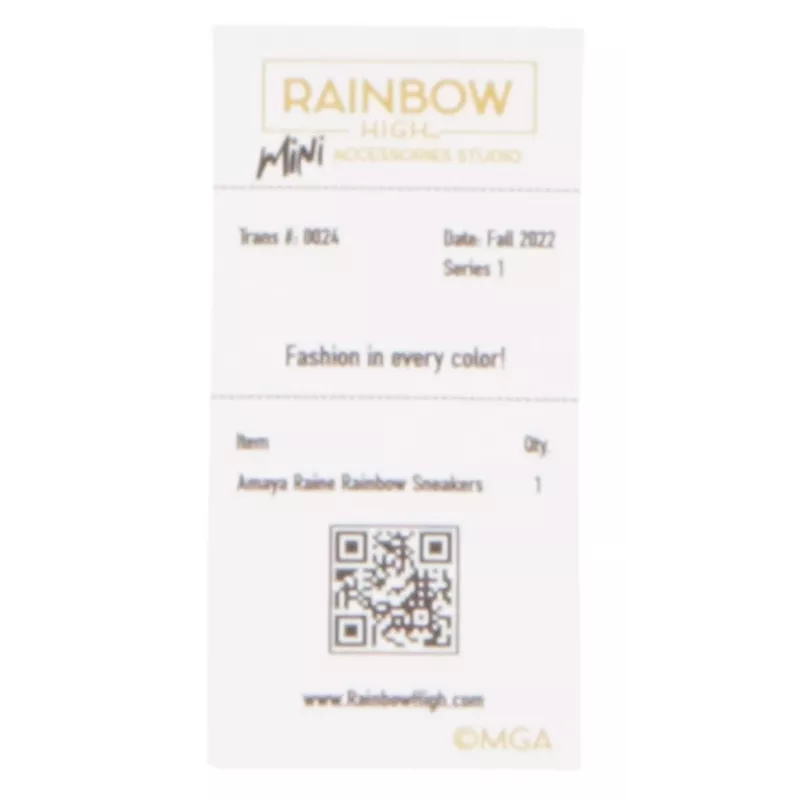 Rainbow High Accessories Studio Series 1, S Assortment v PDQ topánky pre bábiky