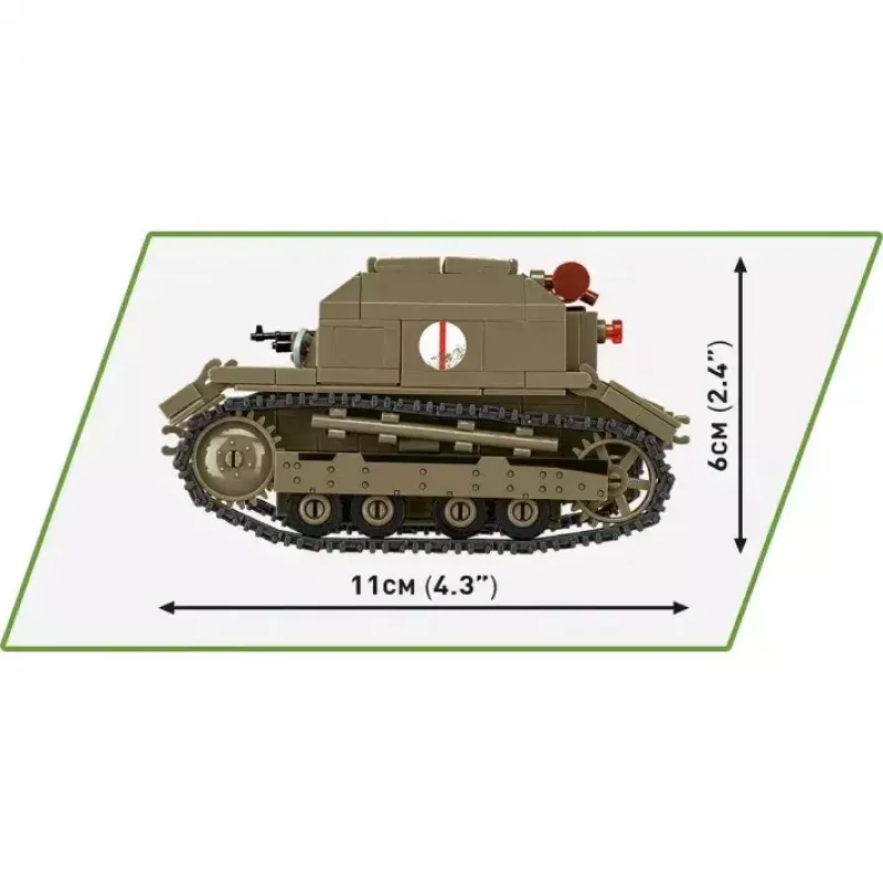 Cobi Blocks tanketa TK-3 stavebnica – 323 dielov
