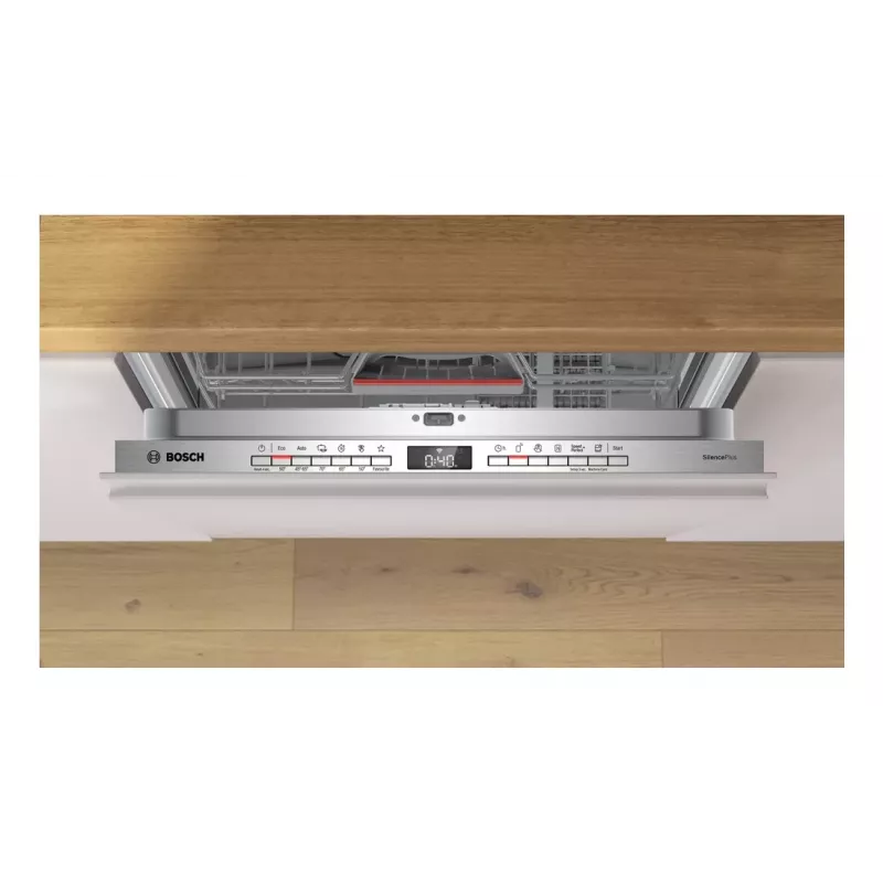 Vstavaná umývačka riadu Bosch SMV4ETX08E — 13 súprav riadu, 44 dB, plná veľkosť 60 cm, energetická trieda B