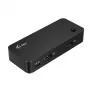 i-tec univerzálny KVM HUB 2x USB-C 2x USB-A 3.0 5000 Mbit/s čierny