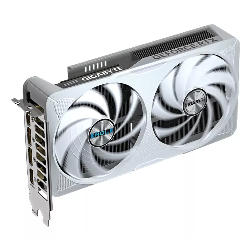 GIGABYTE GeForce RTX 5060 Ti EAGLE OC ICE 16G grafická karta – 16 GB GDDR7, 128 bit, PCI-E 5.0, 2617 MHz takt jadra, 3 x DisplayPort, 1 x HDMI, GV-N506TEAGLEOC ICE-16GD