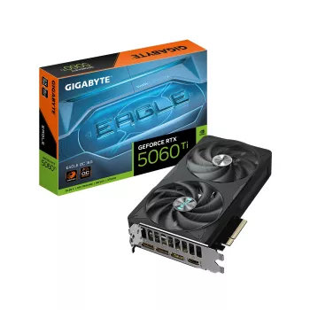GIGABYTE GeForce RTX 5060 Ti EAGLE OC 16G grafická karta - 16 GB GDDR7, 128 bit, PCI-E 5.0, 2617 MHz takt jadra, 3 x DisplayPort, 1 x HDMI, GV-N506TEAGLE OC-16GD
