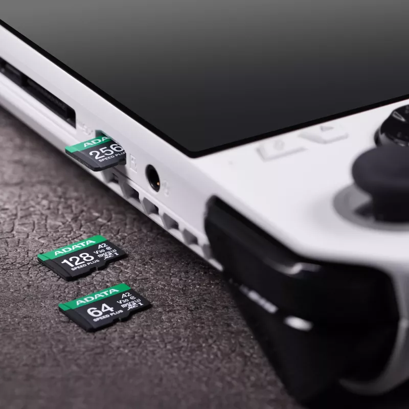 MicroSDXC karta ADATA Speed Plus 64 GB UHS Class 3 model UD64GUI3V30A2SP-RA1
