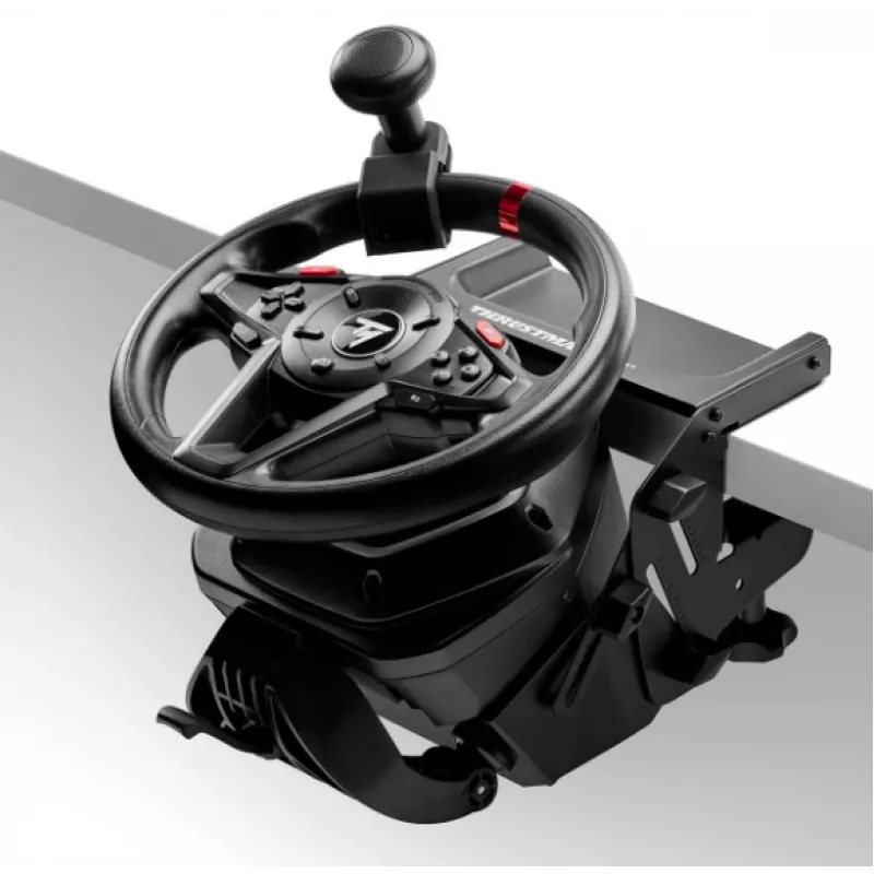 Thrustmaster T128-P čierny USB volant + pedále analógový PC, PlayStation 4, PlayStation 5