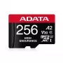 MicroSDXC pamäťová karta ADATA 256 GB AUSDX256GUI3V30SHA2-RA1 UHS-I Class 10 V30 (čítanie 100 MB/s, zápis 80 MB/s) s SD adaptérom