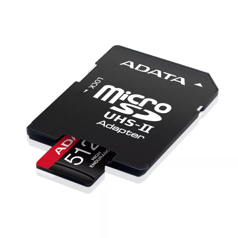 MicroSDXC pamäťová karta ADATA 512GB UHS‑I U3 V30 Class 10 A2, 100/85 MB/s, vodotesná