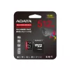 MicroSDXC pamäťová karta ADATA 512GB UHS‑I U3 V30 Class 10 A2, 100/85 MB/s, vodotesná