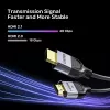 HDMI kábel UNITEK C11086GY01-1M 1m 2.1 48 Gbit/s čierny sivý