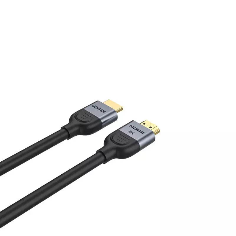 HDMI kábel UNITEK C11086GY01-1M 1m 2.1 48 Gbit/s čierny sivý