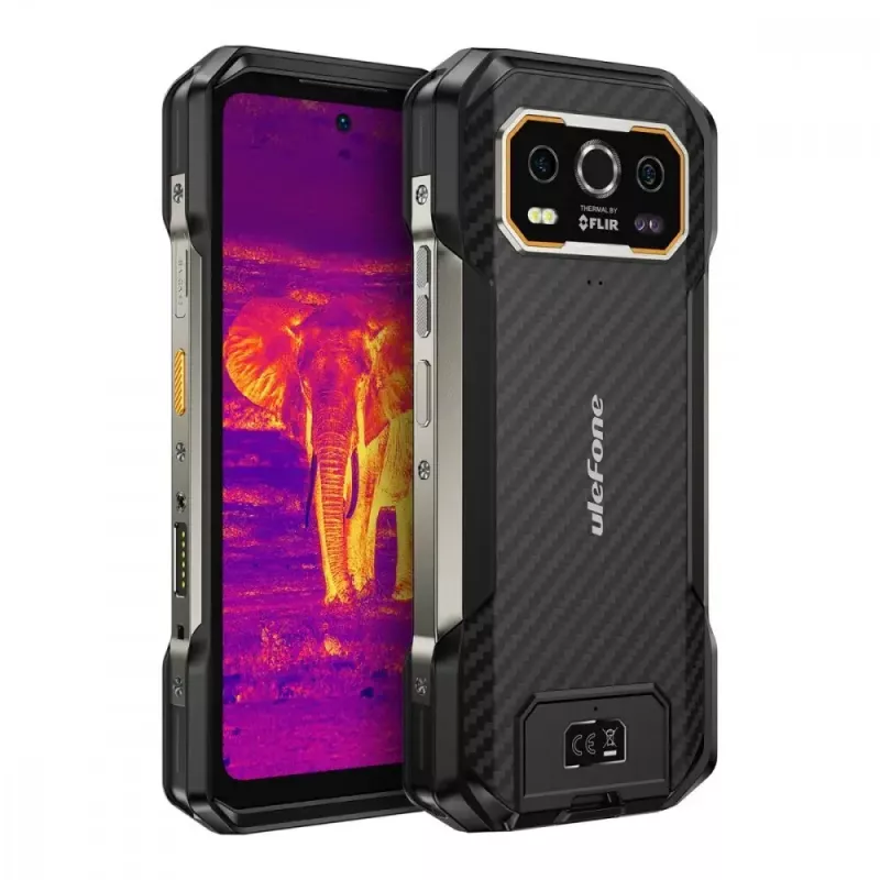 Smartphone UleFone Armor 27T 6,58 palca 12 GB RAM 256 GB čierna, energetická trieda A