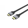 HDMI kábel UNITEK C11086GY01-3M 3m 2.1 48 Gbit/s čierny sivý