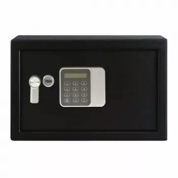Samostatne stojaci trezor Yale YSG/250/DB2 — oceľ, kombinovaný zámok, 16 l, čierny, montáž na podlahu/stenu