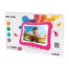 Tablet BLOW KidsTAB7 V2, 7" 1280x800, A133 1,5 GHz, 4 GB RAM, 32 GB, Android 14, s puzdrom, ružový