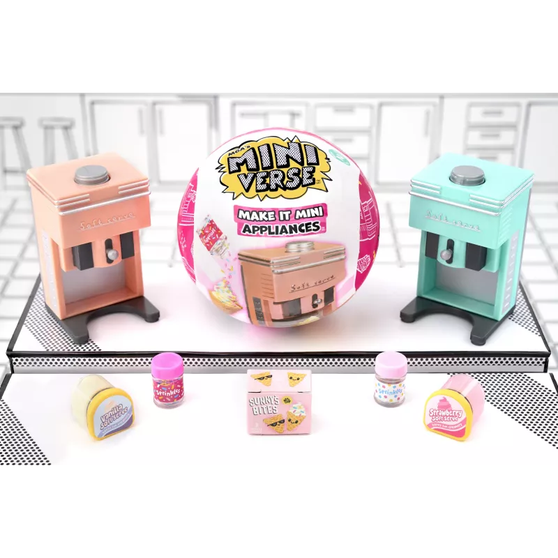 Miniverse MGA's - Make It Mini Appliances séria 2 v PDQ, 8 rokov, viacfarebné, plast