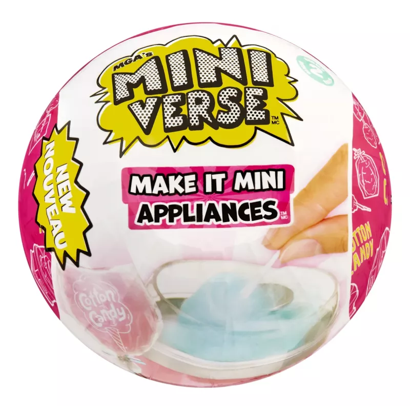 Miniverse MGA's - Make It Mini Appliances séria 2 v PDQ, 8 rokov, viacfarebné, plast
