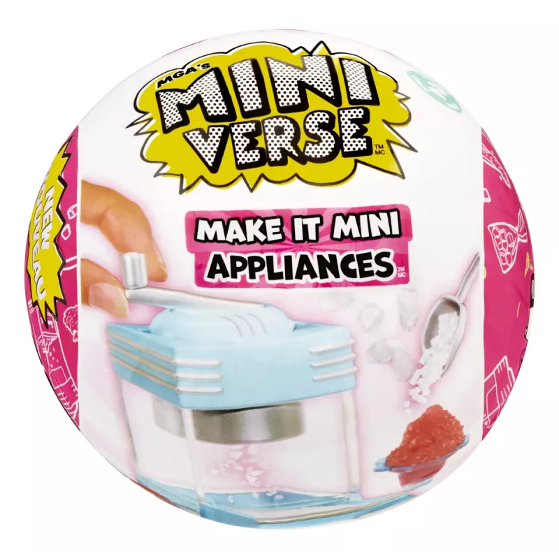 Miniverse MGA's - Make It Mini Appliances séria 2 v PDQ, 8 rokov, viacfarebné, plast
