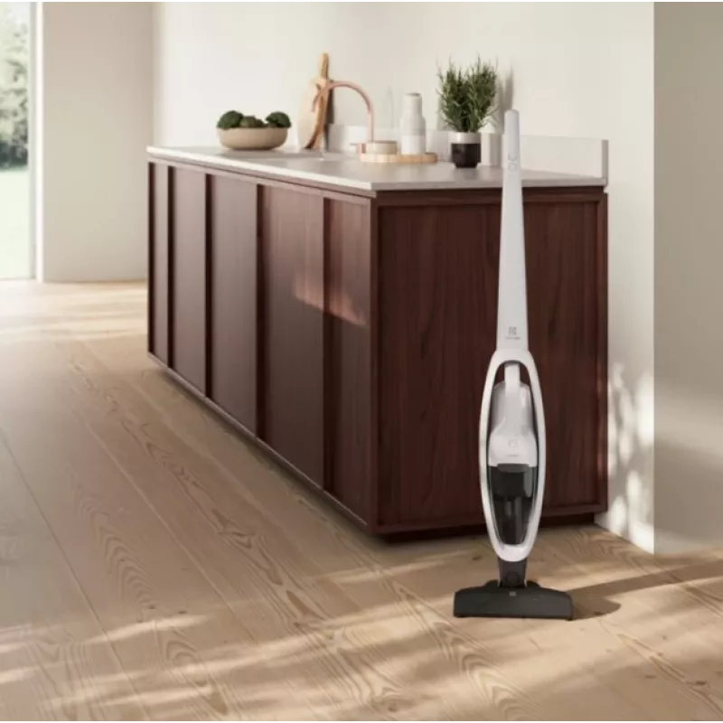 Electrolux ES31CB18SH tyčový vysávač/elektrická metla batéria suchý bez vrecka 0,3 l biela