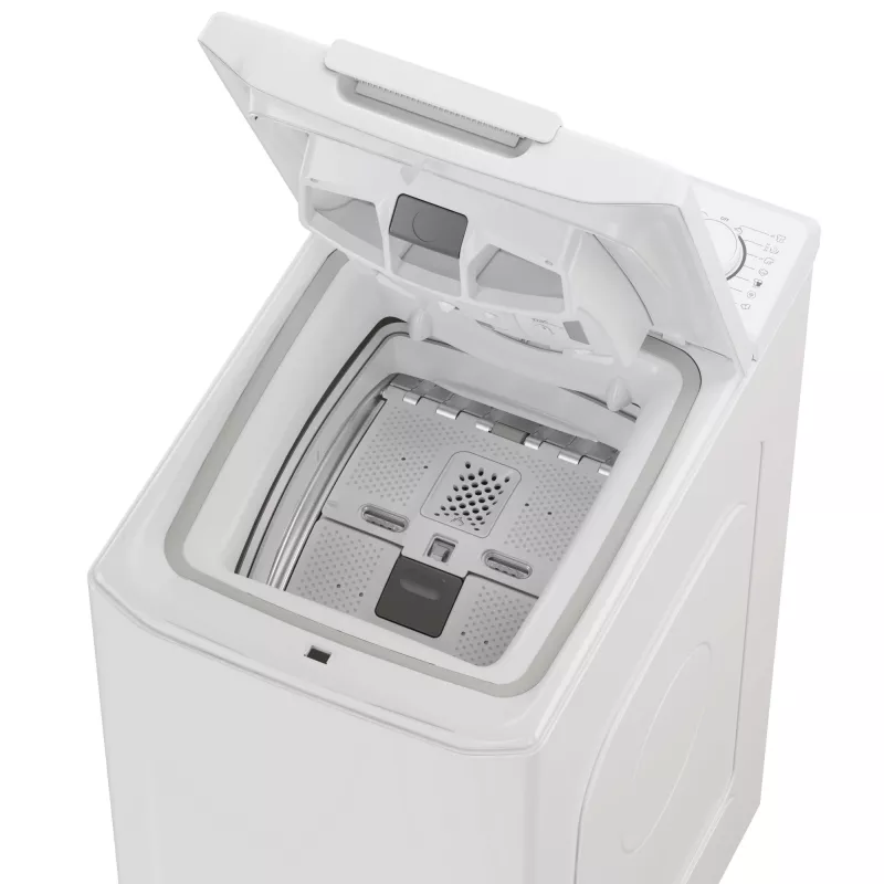 Candy TCAS265D3-S práčka s horným plnením 6 kg 1200 ot/min biela