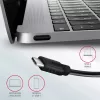Axagon HMC-5G21 USB 10Gbps hub, 2x USB-A, 2x USB-C, HDMI 4k/30Hz, PD 60W, USB-C kábel