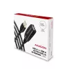 Axagon ADR-207 USB predlžovací kábel 7,5 m USB 2.0 čierny