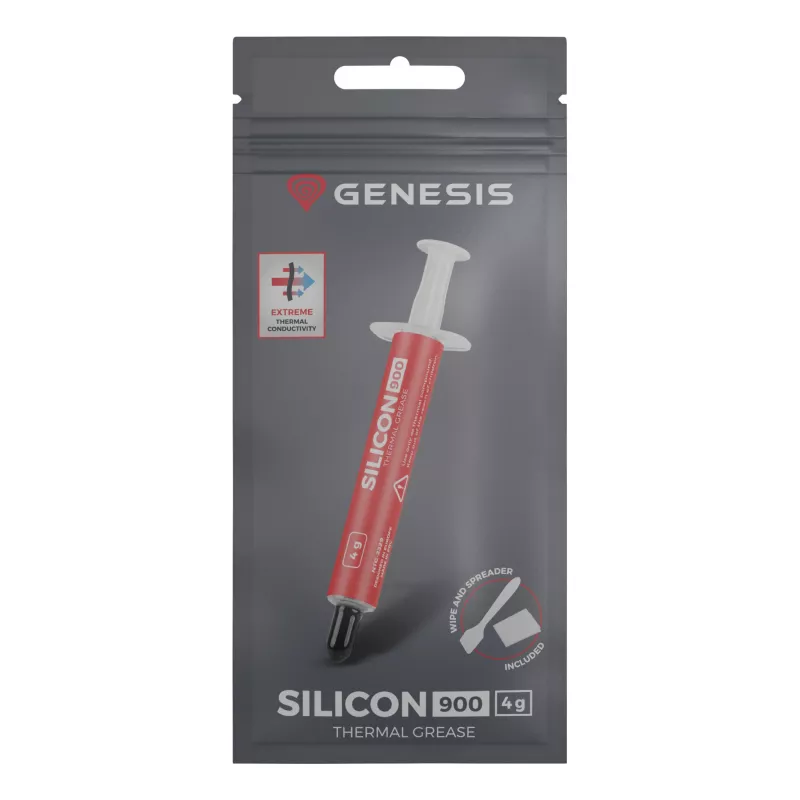 GENESIS Silicon 900 NTG-2329 teplovodivá pasta, 4 g, 12,8 W/m·K
