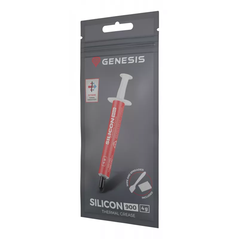 GENESIS Silicon 900 NTG-2329 teplovodivá pasta, 4 g, 12,8 W/m·K